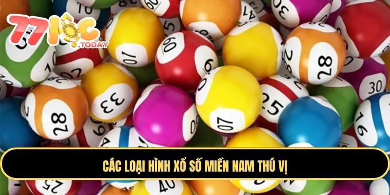 Các loại hình xổ số miền Nam